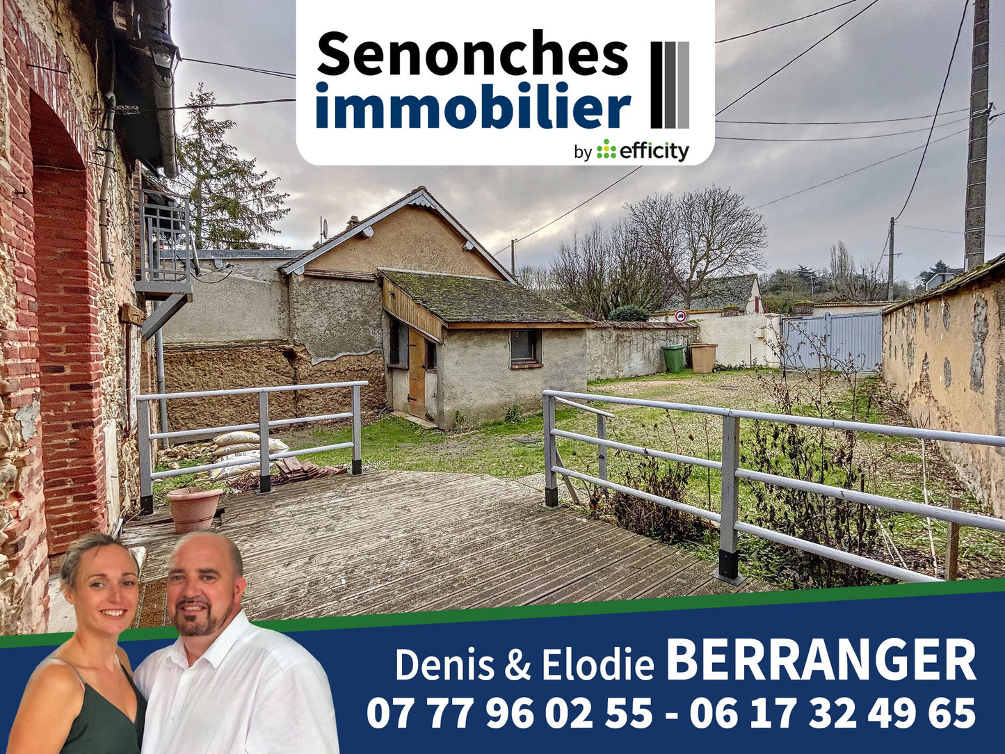Maison à vendre 5 pièces à rénover - 120 m² - Tréon (28500)