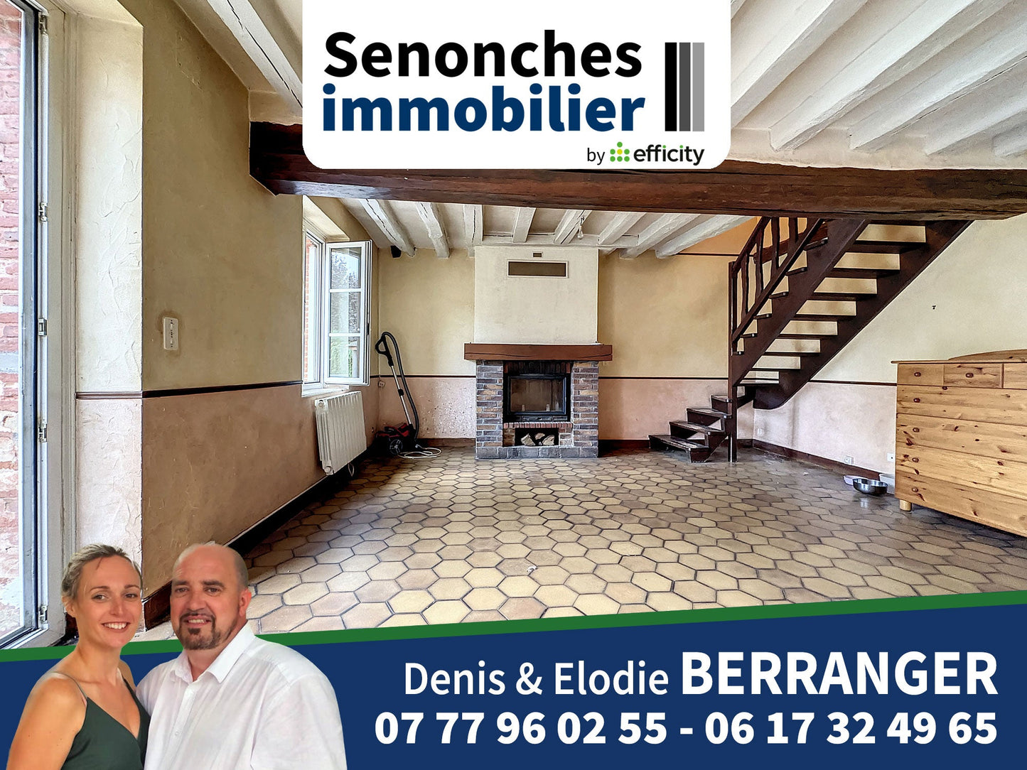 Maison à vendre 5 pièces à rénover - 120 m² - Tréon (28500)