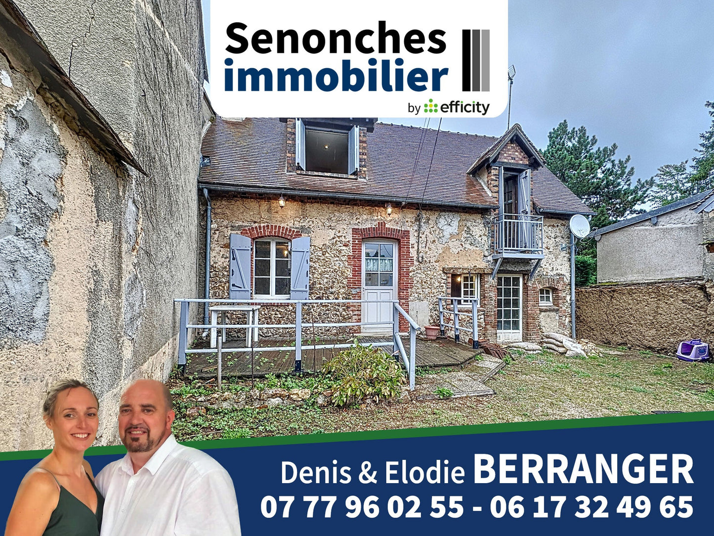 Maison à vendre 5 pièces à rénover - 120 m² - Tréon (28500)