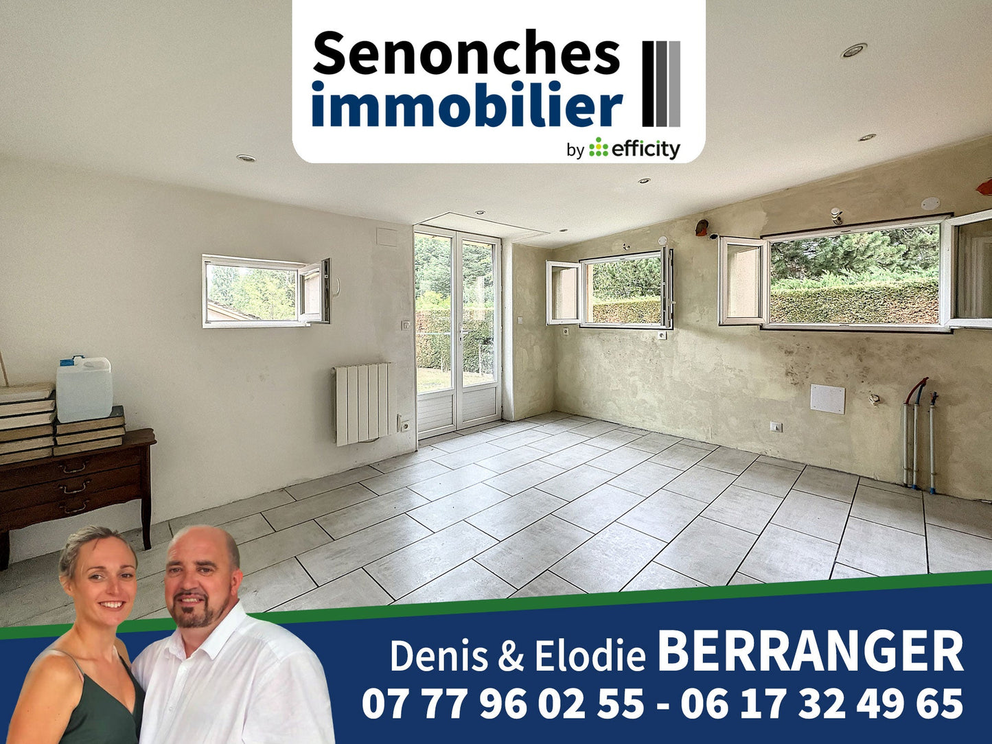 Maison à vendre 5 pièces à rénover - 120 m² - Tréon (28500)