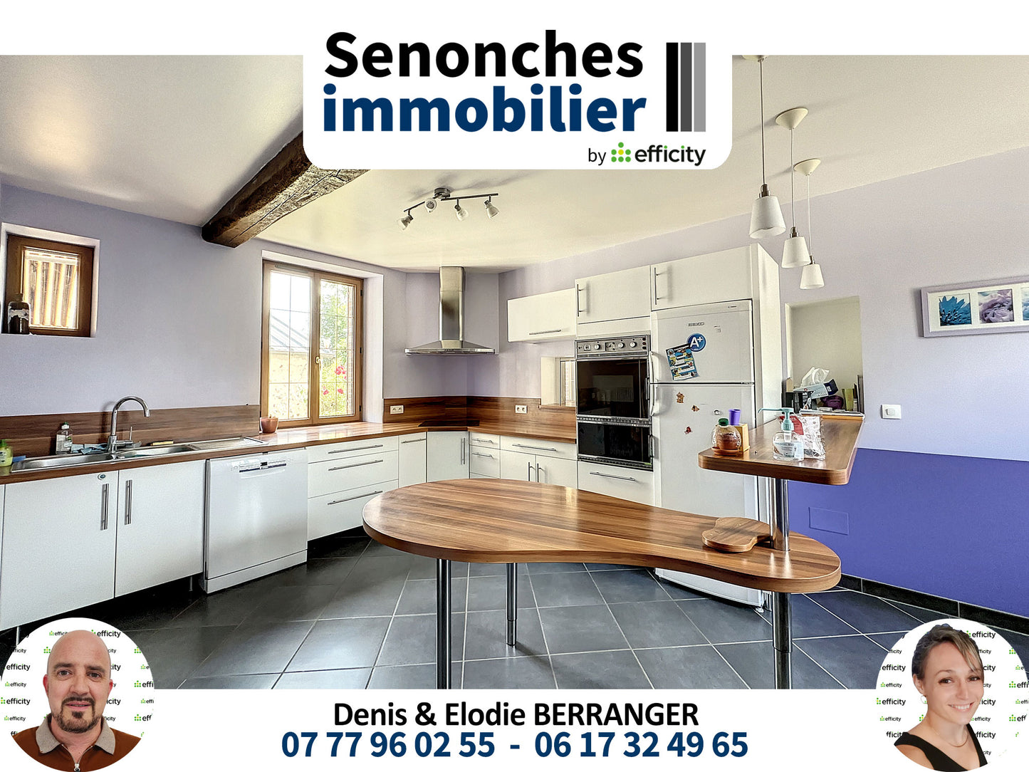 VENDU - Longère à vendre 7 pièces - 192 m² + hangar 110 m² - Digny (28250)