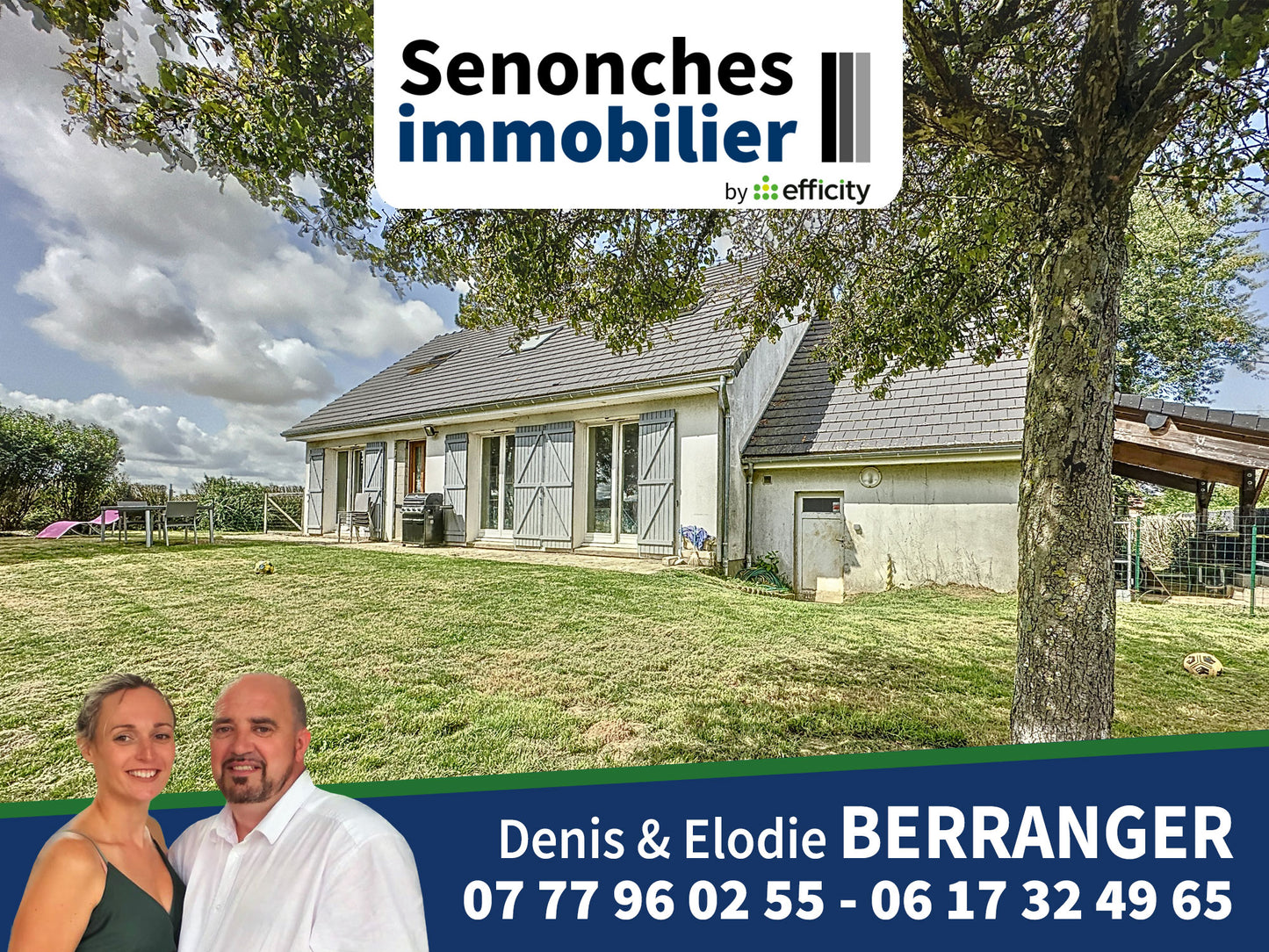 Maison à vendre 7 pièces - 155 m² - Thimert-Gâtelles (28170)
