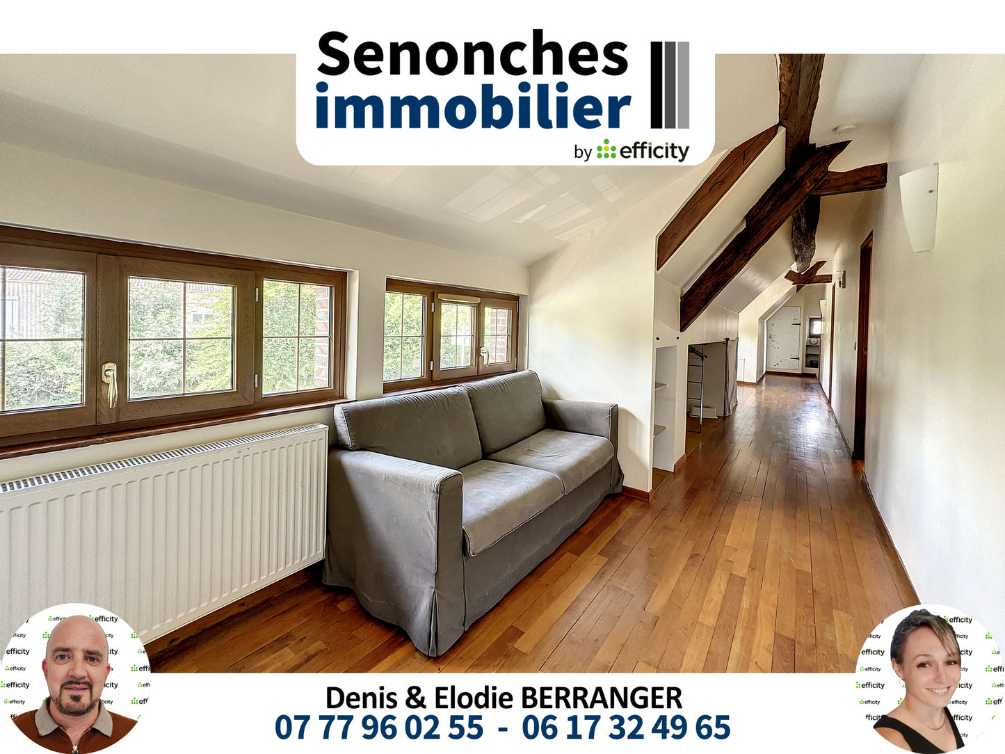 VENDU - Longère à vendre 7 pièces - 192 m² + hangar 110 m² - Digny (28250)