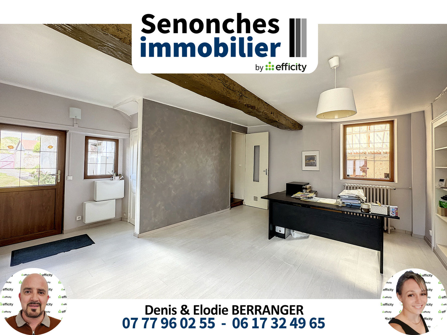 VENDU - Longère à vendre 7 pièces - 192 m² + hangar 110 m² - Digny (28250)