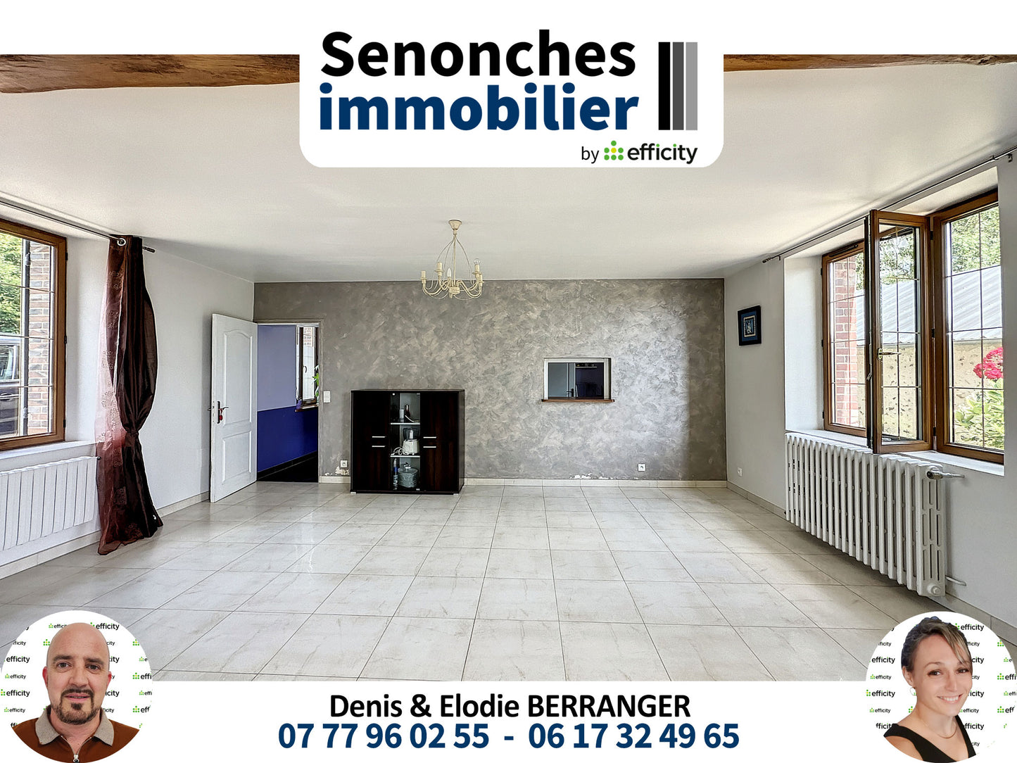 VENDU - Longère à vendre 7 pièces - 192 m² + hangar 110 m² - Digny (28250)