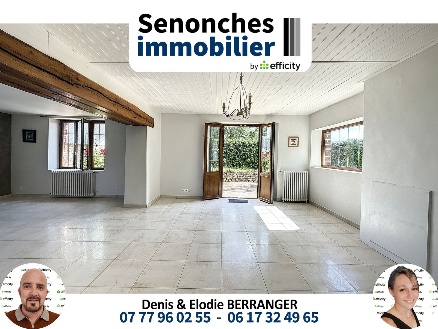 VENDU - Longère à vendre 7 pièces - 192 m² + hangar 110 m² - Digny (28250)