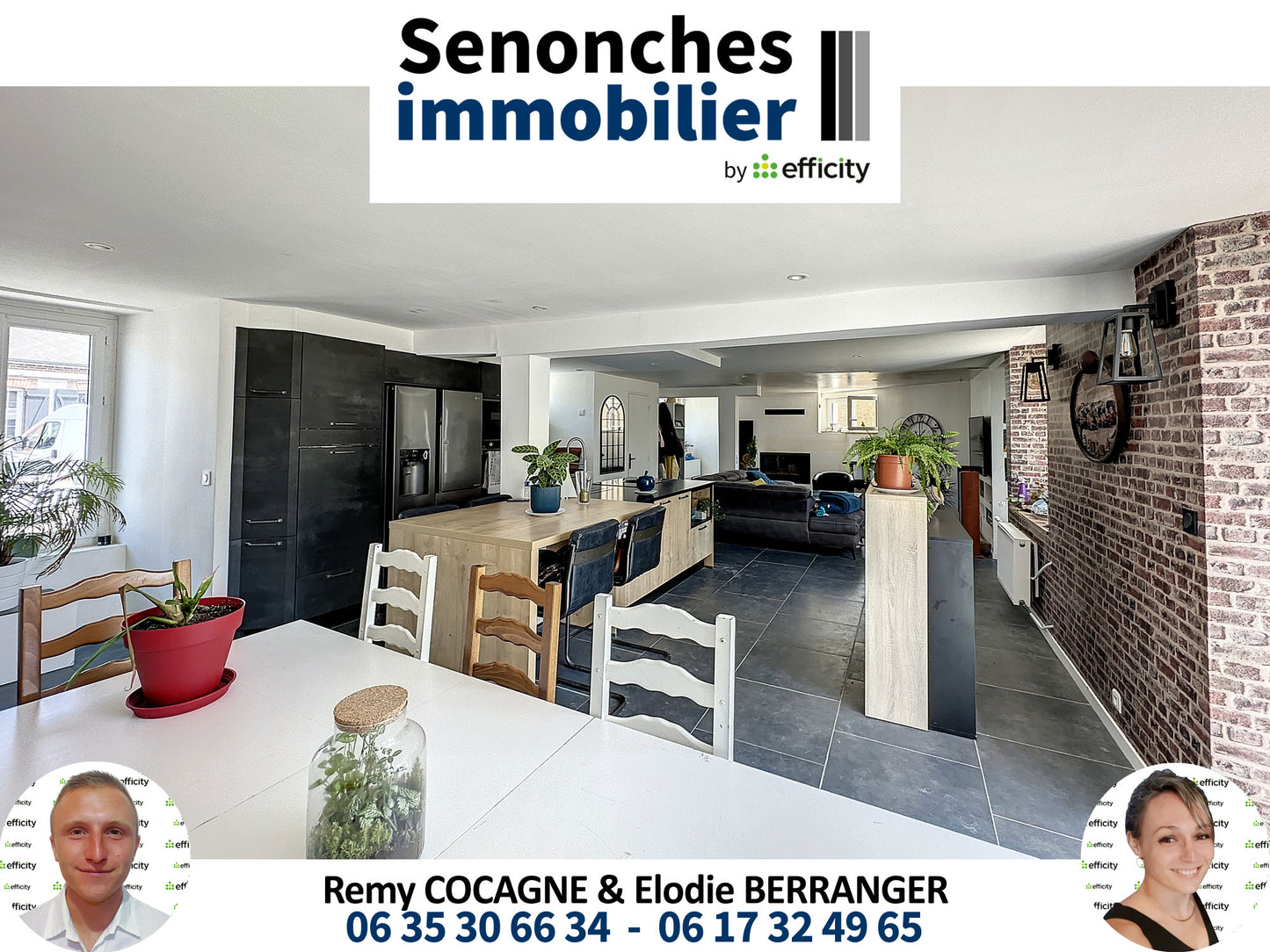 Longère à vendre 8 pièces - 165 m² - Tremblay-les-Villages (28170)