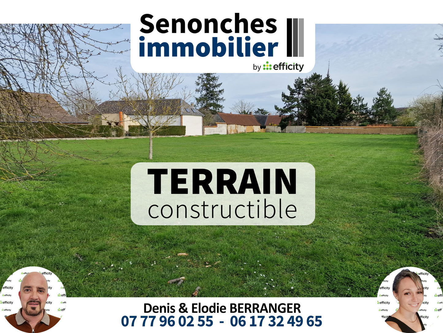 Terrain constructible à vendre - 2352 m² - Bois-Le-Roy (27220)