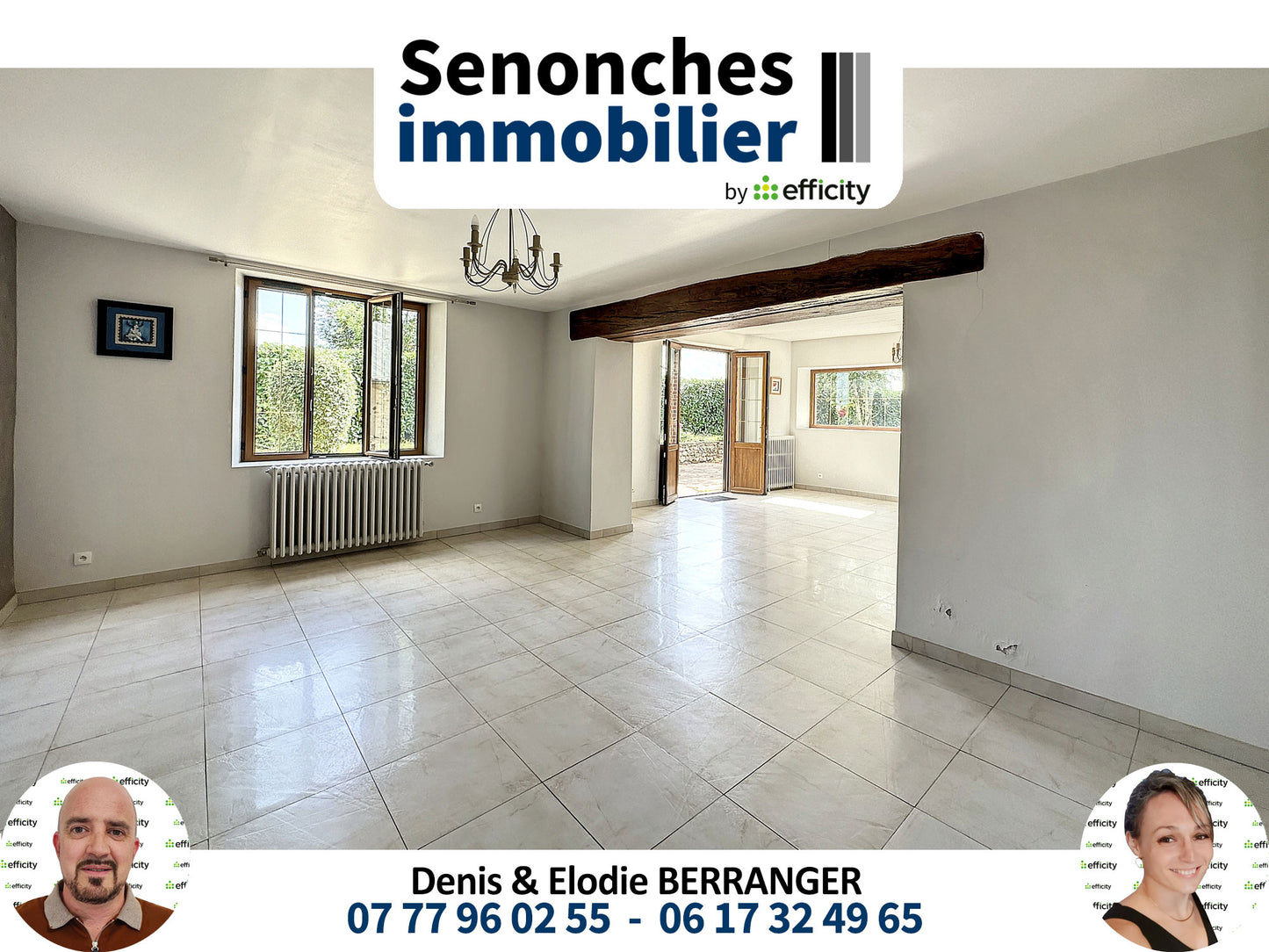 VENDU - Longère à vendre 7 pièces - 192 m² + hangar 110 m² - Digny (28250)