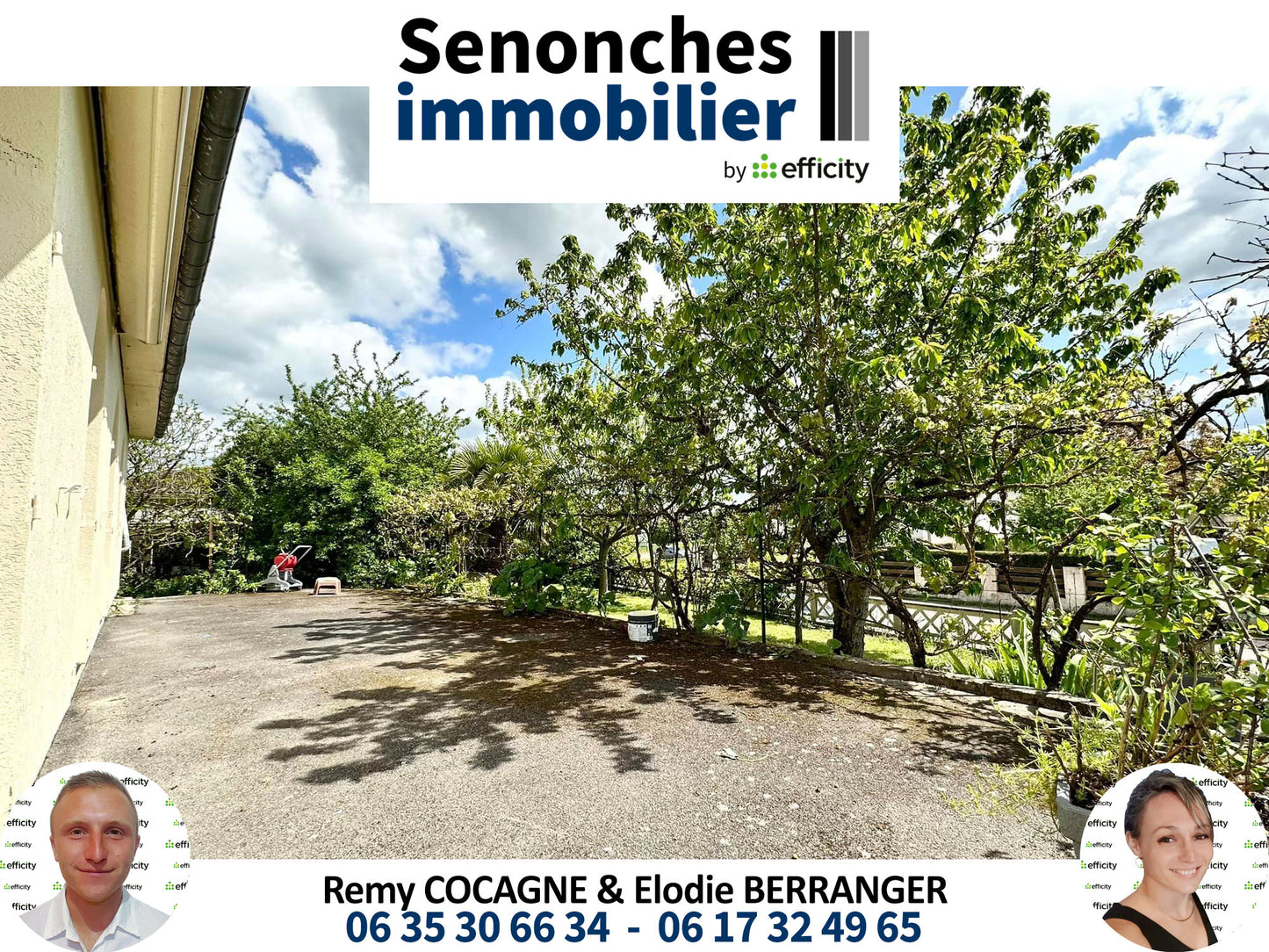 VENDUE - Pavillon à vendre 4 pièces - 88 m² - Tremblay-Les-Villages (28170)