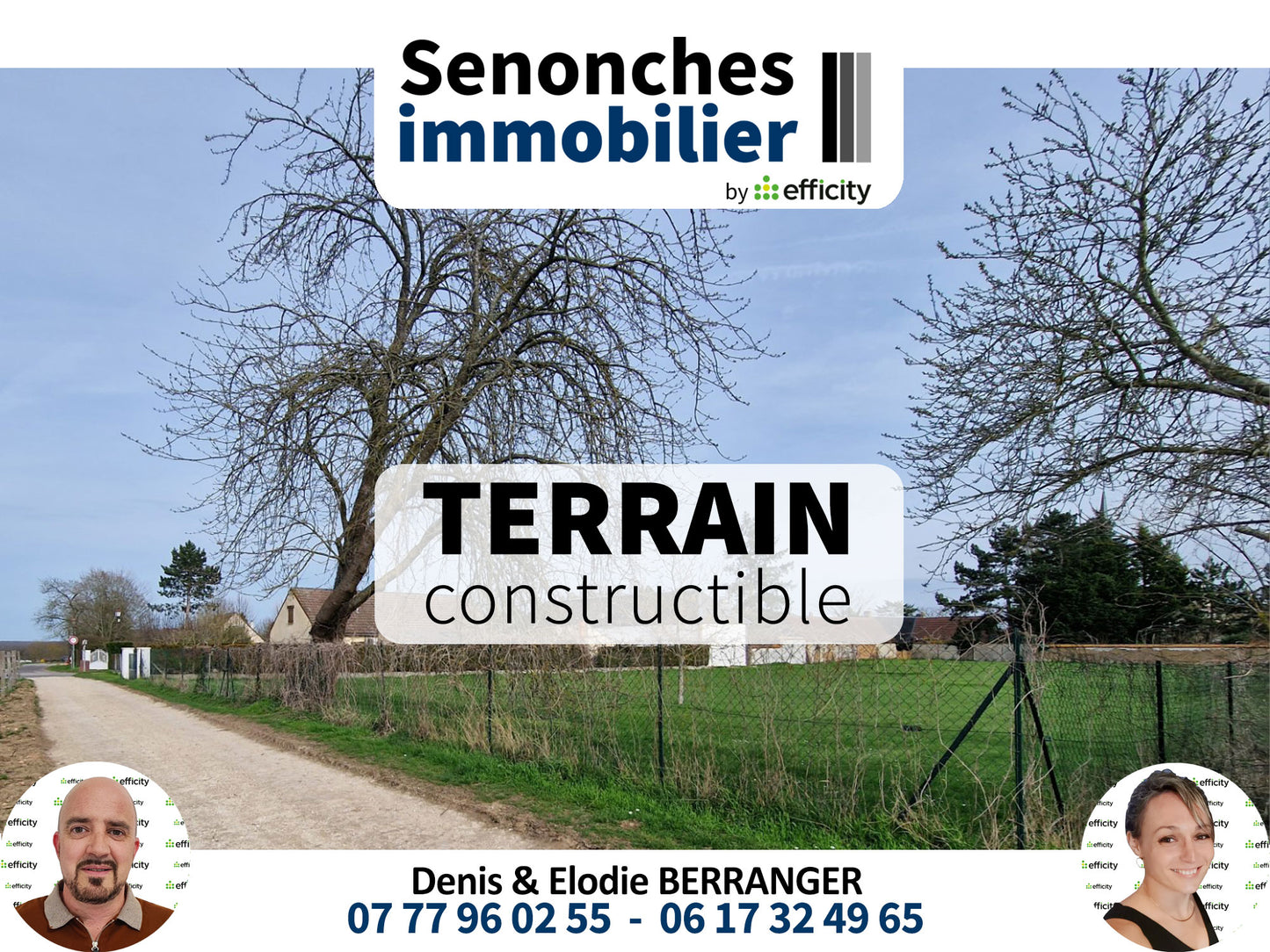 Terrain constructible à vendre - 2352 m² - Bois-Le-Roy (27220)