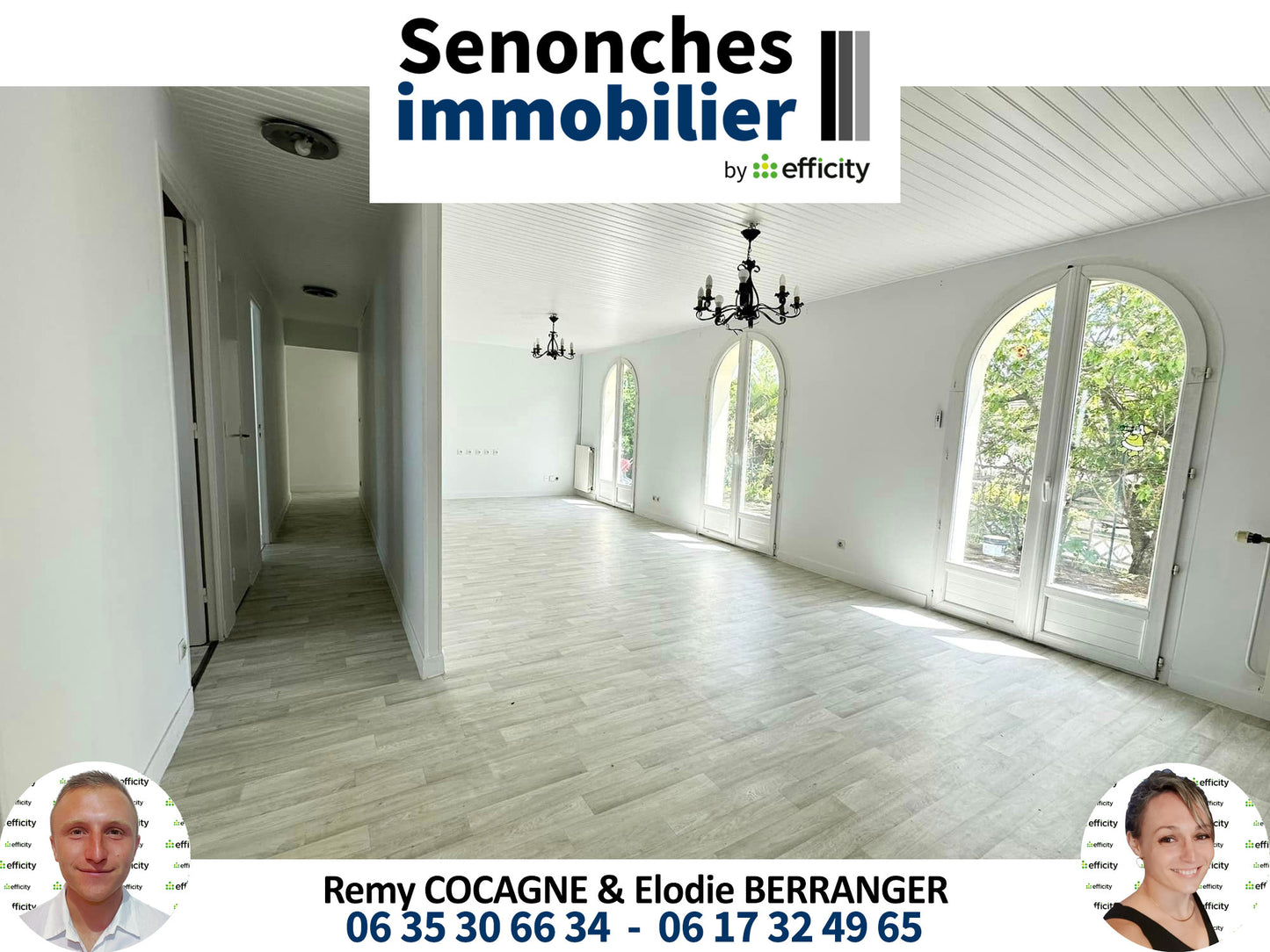 VENDUE - Pavillon à vendre 4 pièces - 88 m² - Tremblay-Les-Villages (28170)