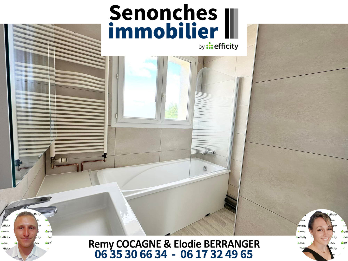 VENDUE - Pavillon à vendre 4 pièces - 88 m² - Tremblay-Les-Villages (28170)