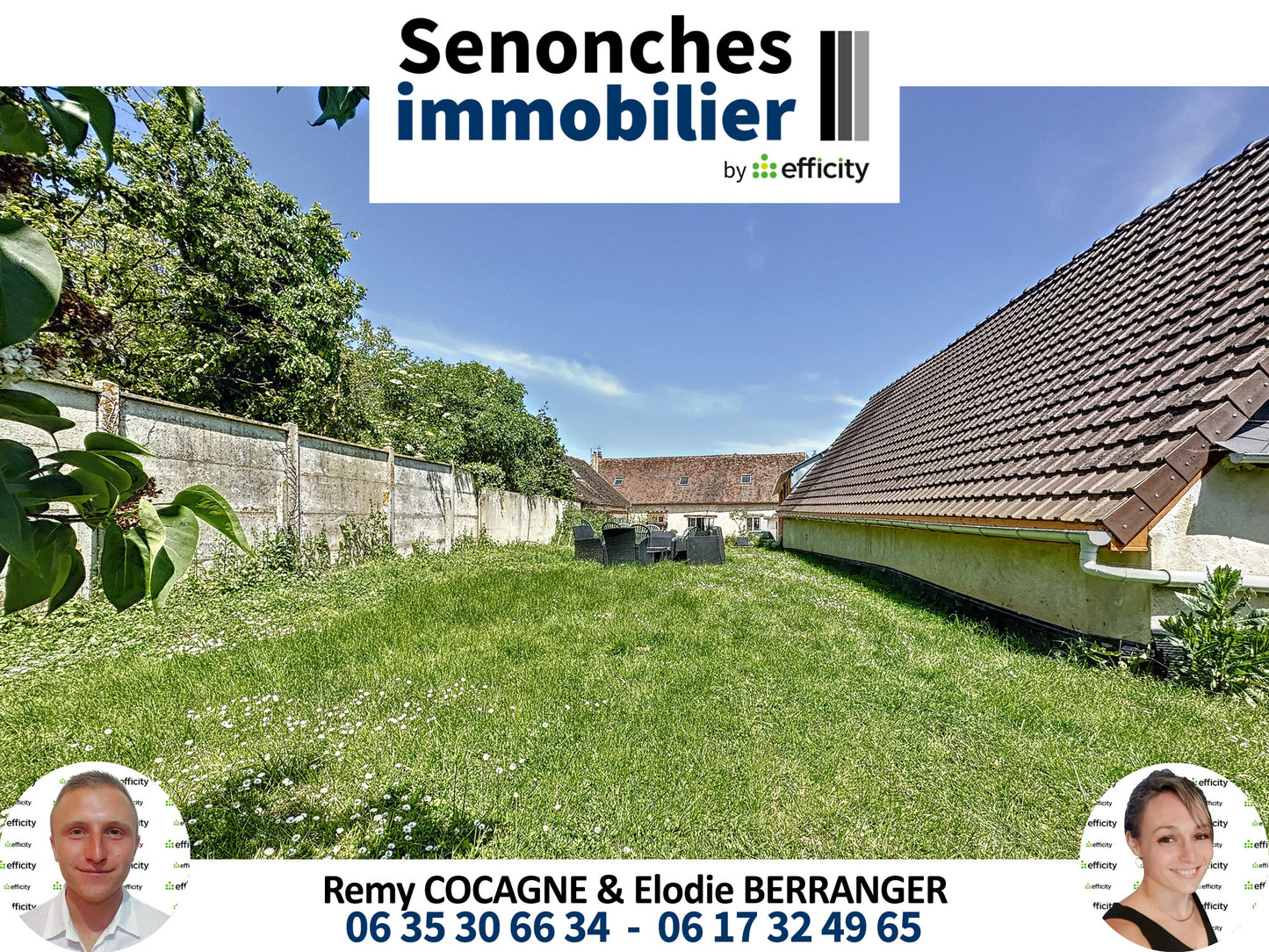 Longère à vendre 8 pièces - 165 m² - Tremblay-les-Villages (28170)