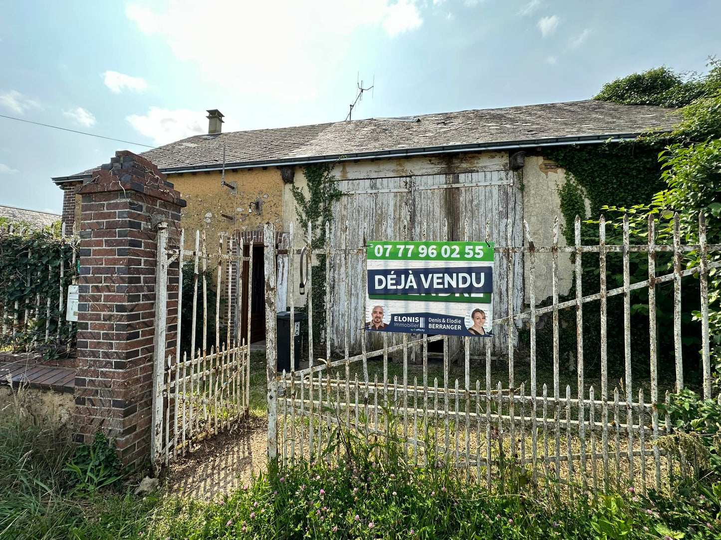 VENDUE - Maison vendue 4 pièces à rénover - 90 m² - Frazé (28160)