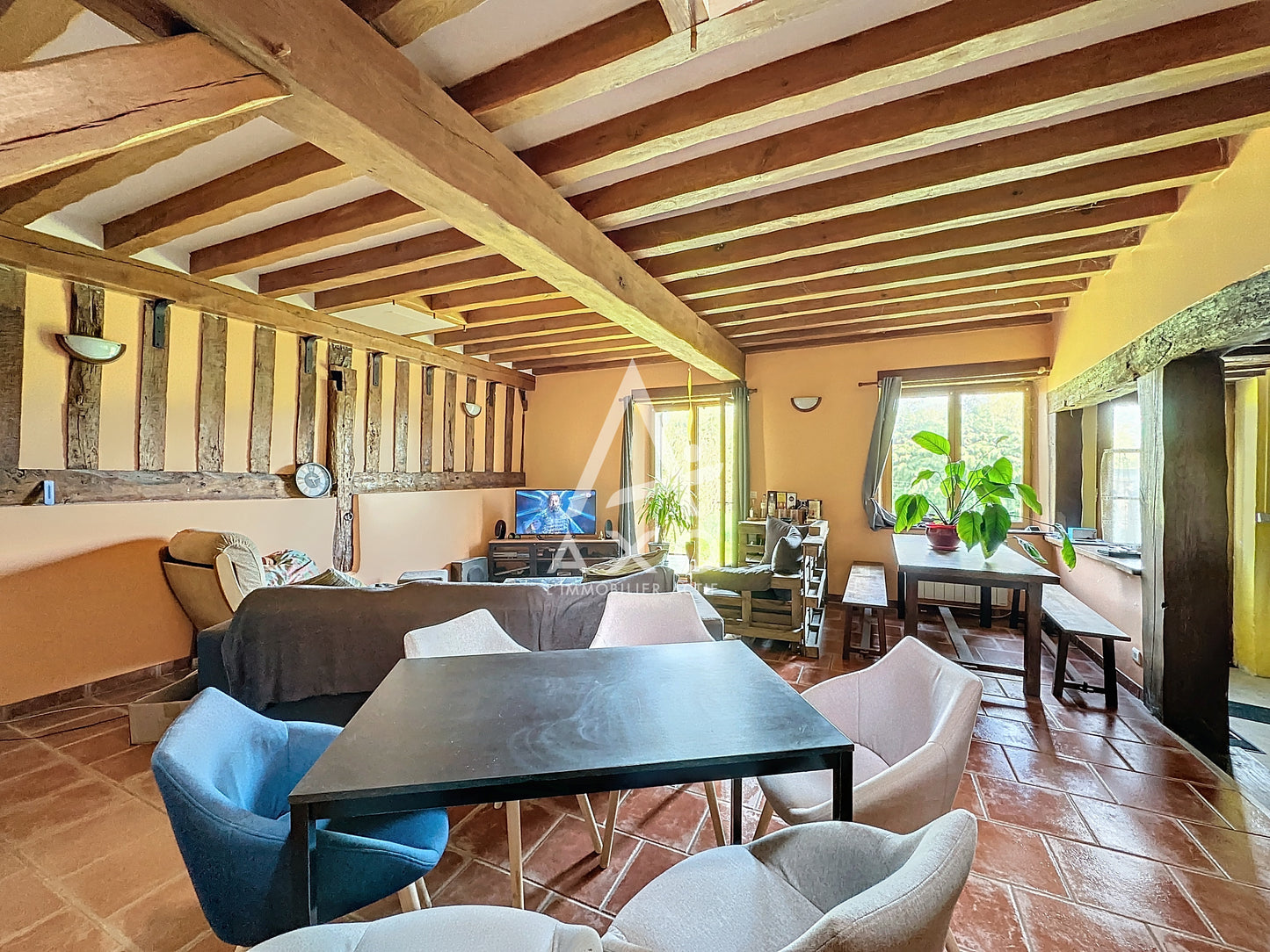 VENDU - Longère Mitoyenne 6 pièces - 148m² - La Loupe / St Victor (28240)