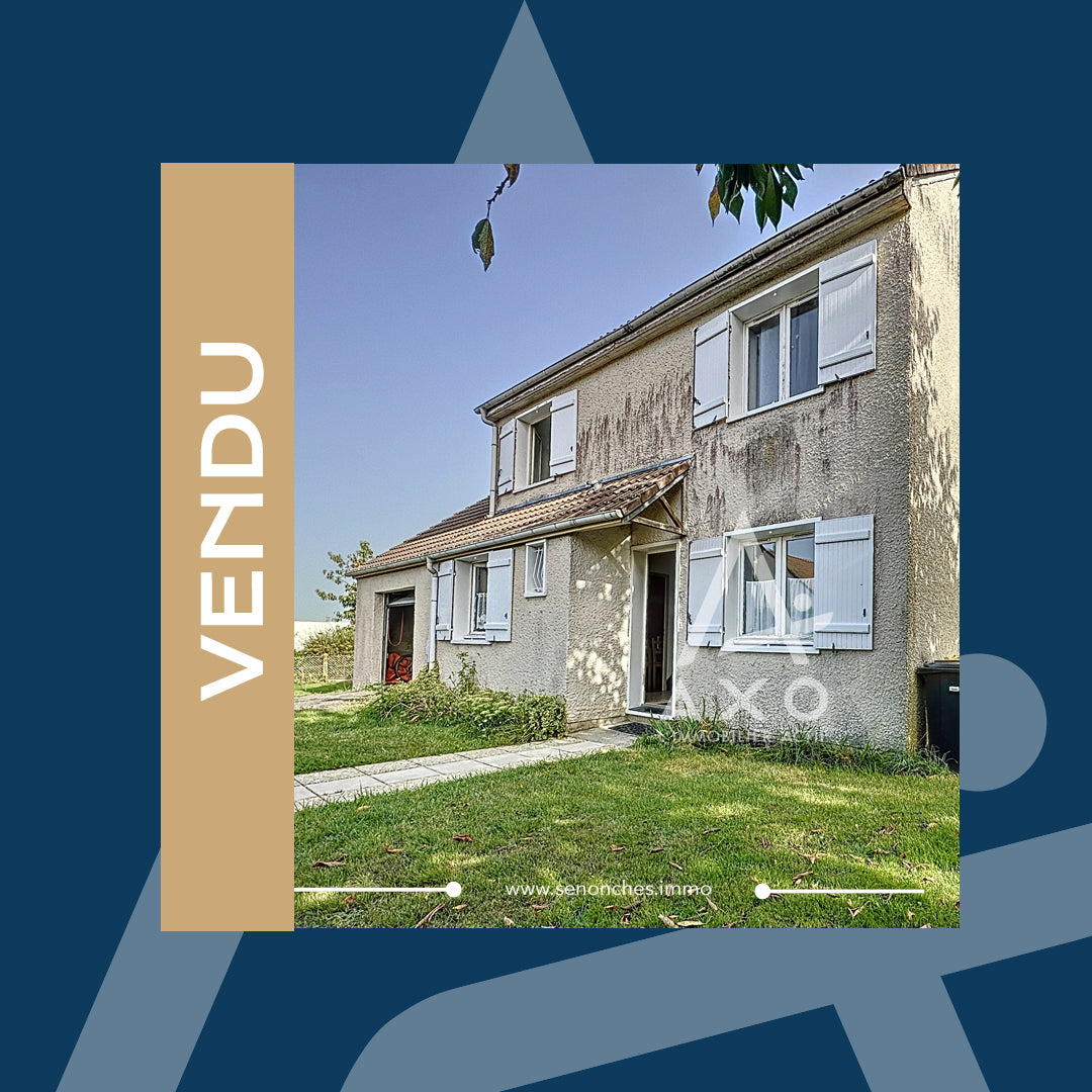 VENDU - Pavillon à vendre 5 pièces - 111 m² - La Loupe (28240)