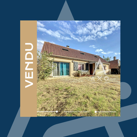 VENDU EN 1 VISITE - Pavillon de 135 m² - 4 chambres à Tremblay-les-Villages (28170)