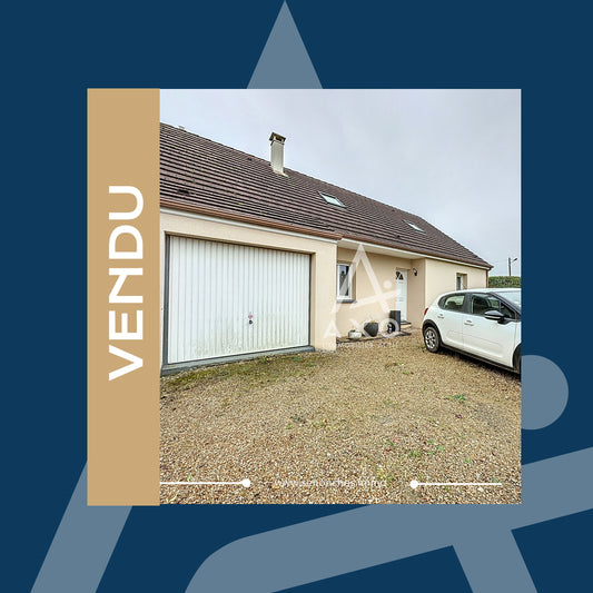VENDU EN 1 VISITE - Pavillon de 2010 à vendre à Favières (28170) - 129 m² sur terrain de 1145 m²
