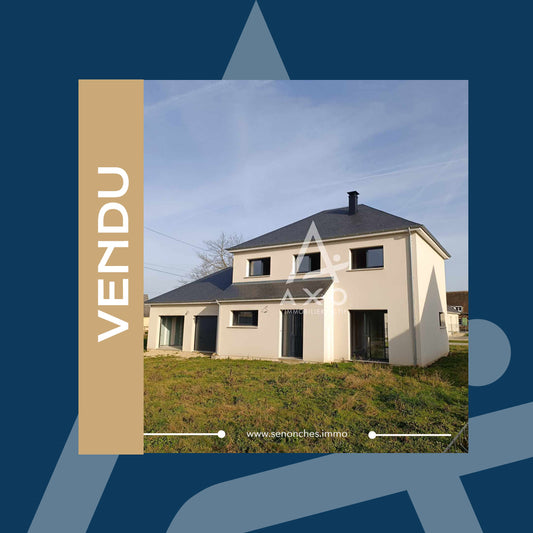 VENDU - Pavillon de 2022 à vendre 6 pièces - 125 m² - Fontaine-la-Guyon (28190)