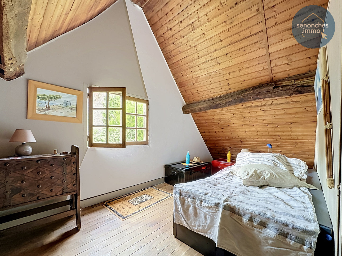 Maison percheronne à vendre 104 m² habitables avec jardin clos à Digny (28250)