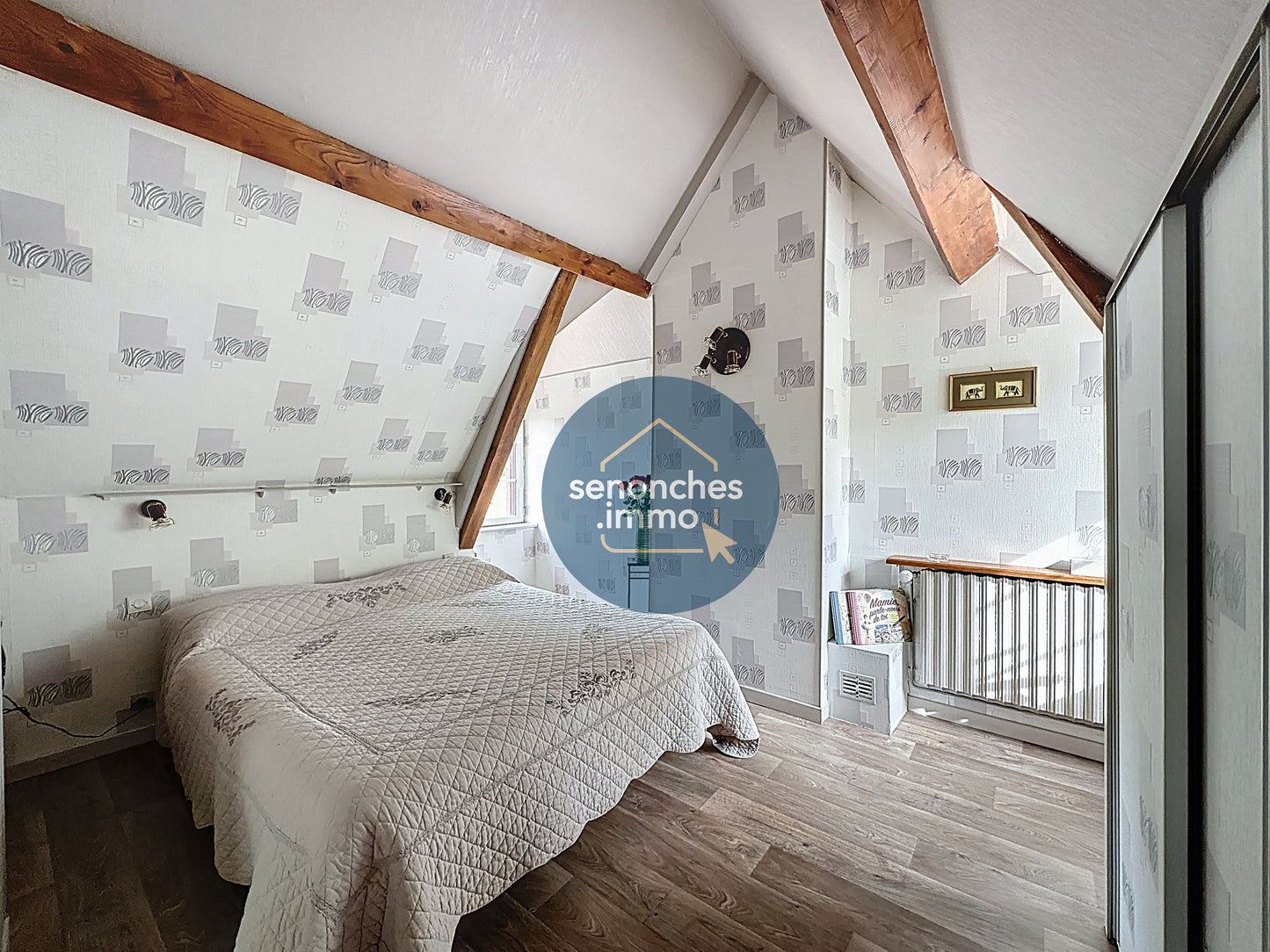 Maison avec piscine chauffée, grand terrain arboré et prestations haut de gamme à Saintigny (28480)