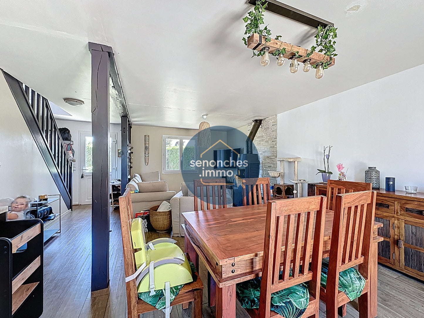 Maison à vendre Louversey 27190 sur sous-sol total avec dépendance et terrain arboré