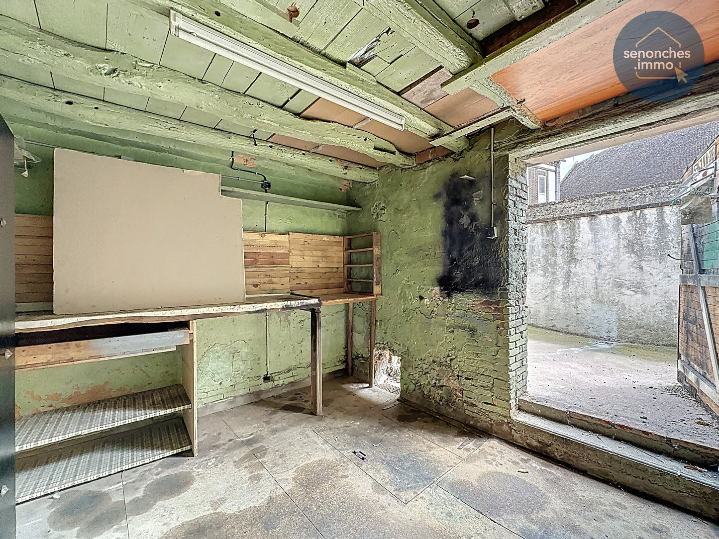 Maison de bourg à vendre à Brezolles (28270) – 80 m² avec cour, cave et combles aménageables
