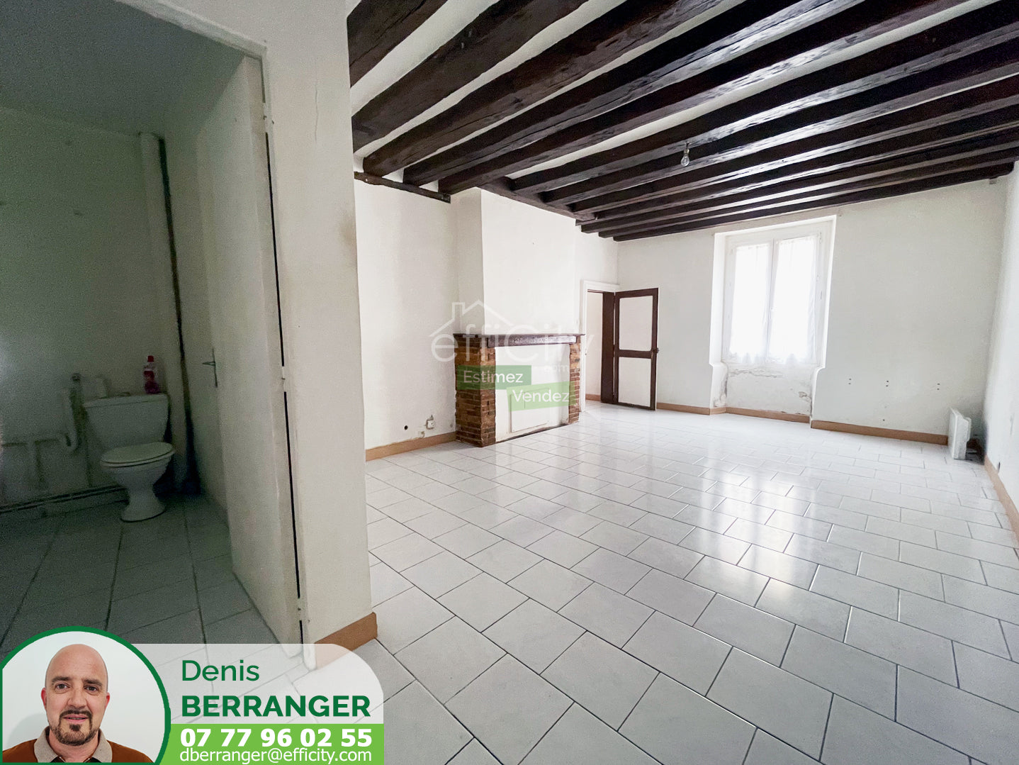 VENDU - Maison de ville 4 pièces - 76 m² - Senonches (28250