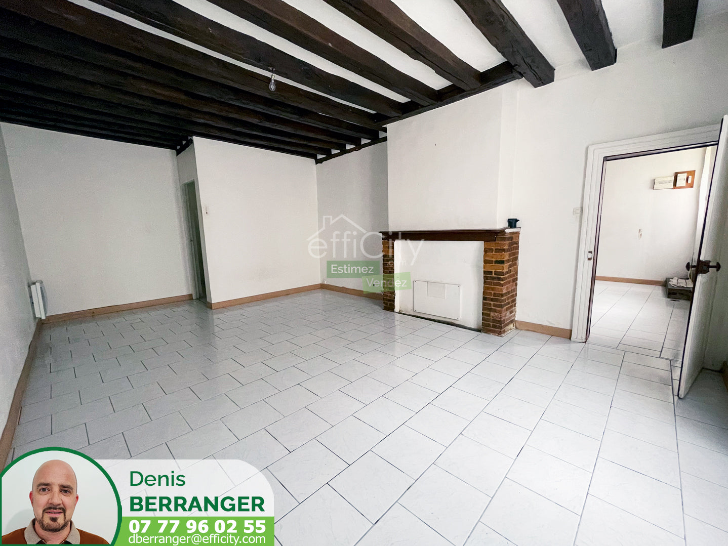 VENDU - Maison de ville 4 pièces - 76 m² - Senonches (28250