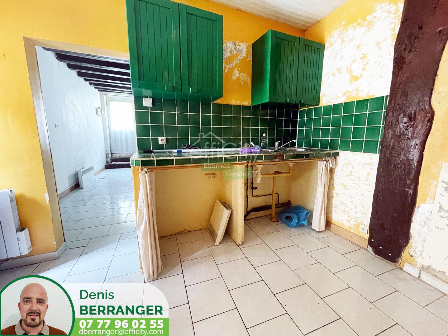 VENDU - Maison de ville 4 pièces - 76 m² - Senonches (28250