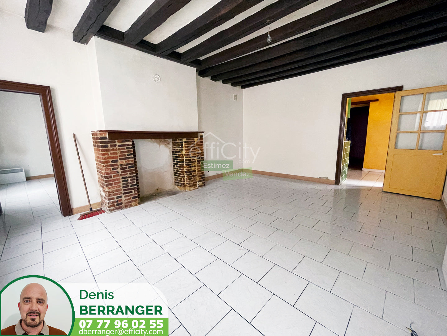 VENDU - Maison de ville 4 pièces - 76 m² - Senonches (28250