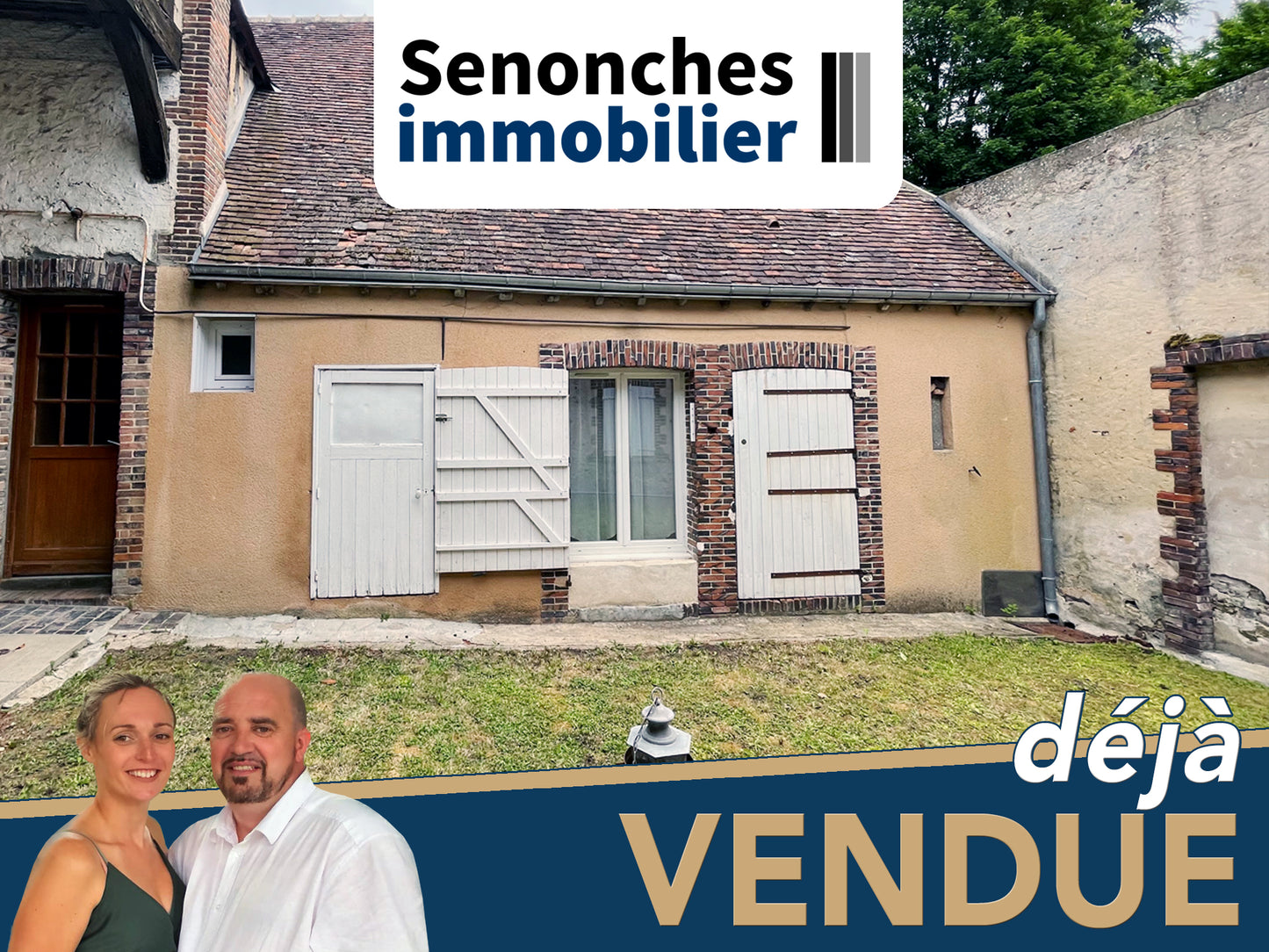 VENDU - Maison de ville 4 pièces - 76 m² - Senonches (28250