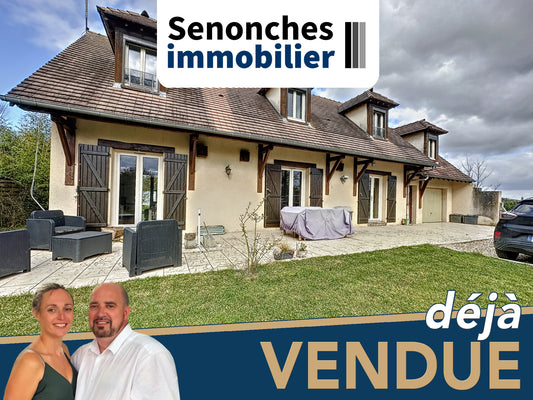 VENDUE - Maison 6 pièces - 124 m² - Saint-Ouen-Marchefroy (28260)