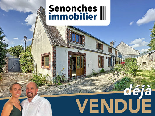 VENDU - Longère à vendre 7 pièces - 192 m² + hangar 110 m² - Digny (28250)
