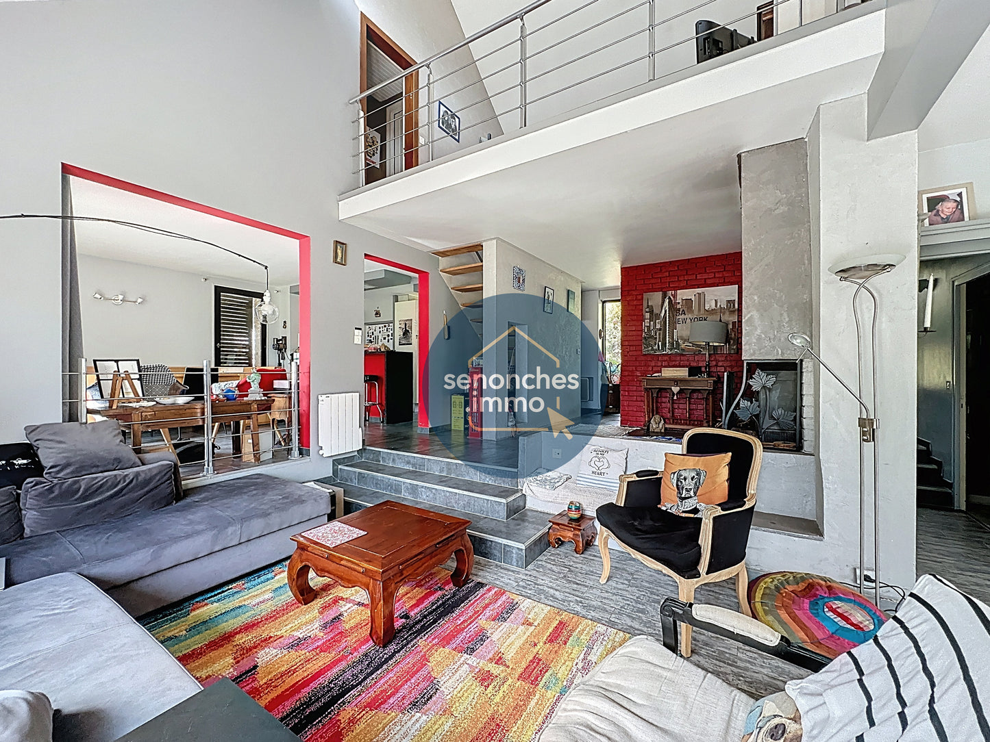 Villa d'architecte avec piscine à vendre à Saint-Éliph 28240 - Maison familiale et studio indépendant