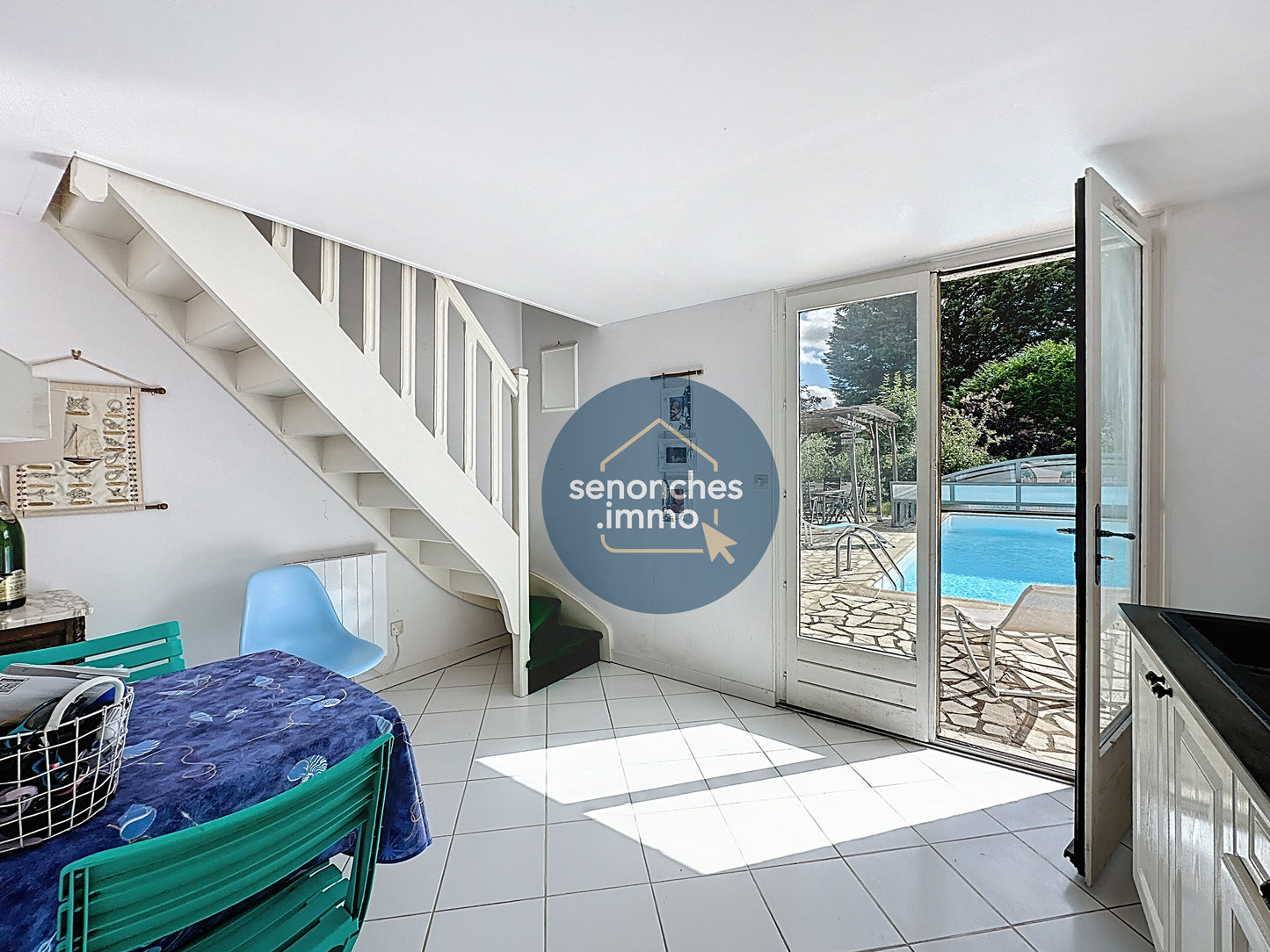 Villa d'architecte avec piscine à vendre à Saint-Éliph 28240 - Maison familiale et studio indépendant