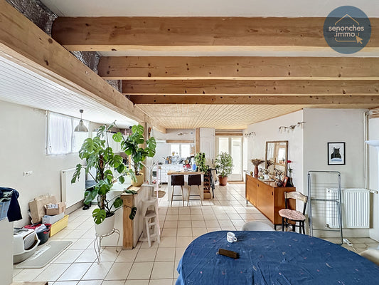 Maison de ville à vendre à Châteauneuf-en-Thymerais (28170) – 109 m² avec grande pièce de vie