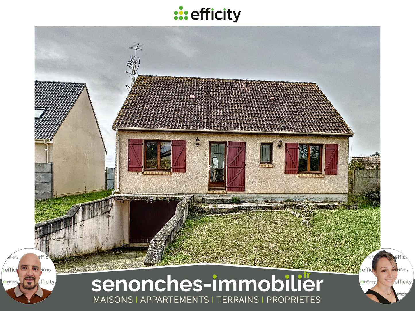 VENDUE - Maison 5 pièces - 89 m² - Tremblay-Les-Villages (28170)