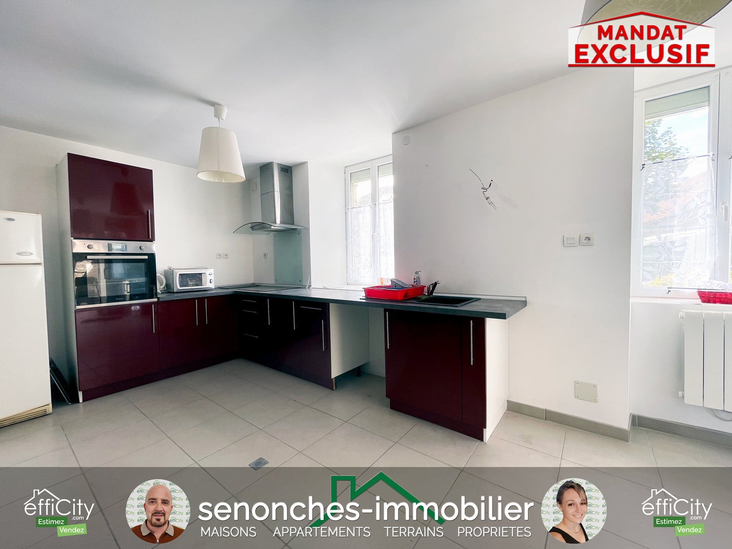 VENDUE - Maison 3 pièces - 64 m² - 28310 Levesville-la-Chenard