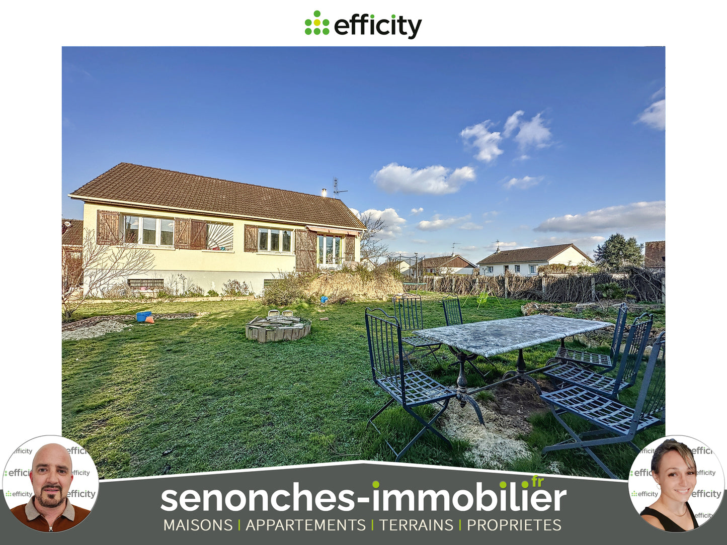 VENDUE - Maison 5 pièces - 80 m² - Vernouillet (28500)