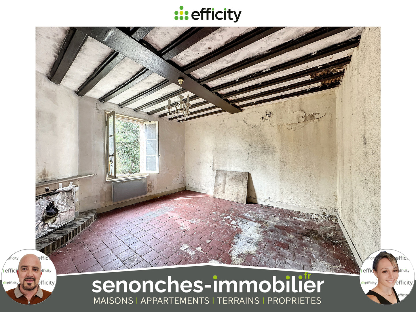VENDUE - Maison vendue 4 pièces à rénover - 90 m² - Frazé (28160)