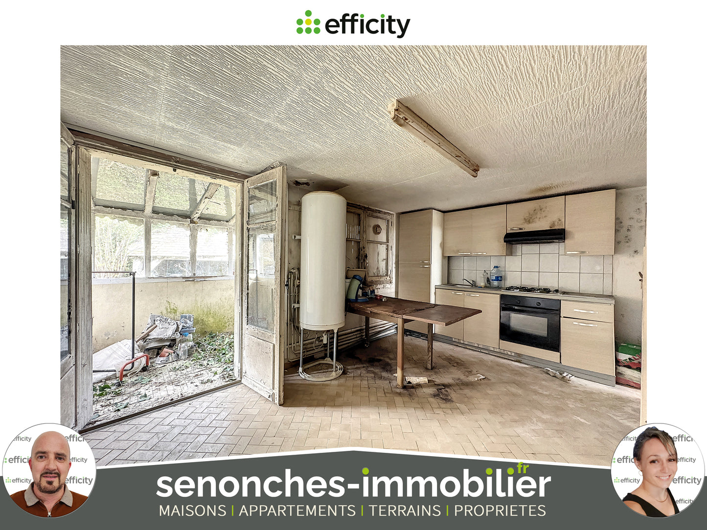 VENDUE - Maison vendue 4 pièces à rénover - 90 m² - Frazé (28160)
