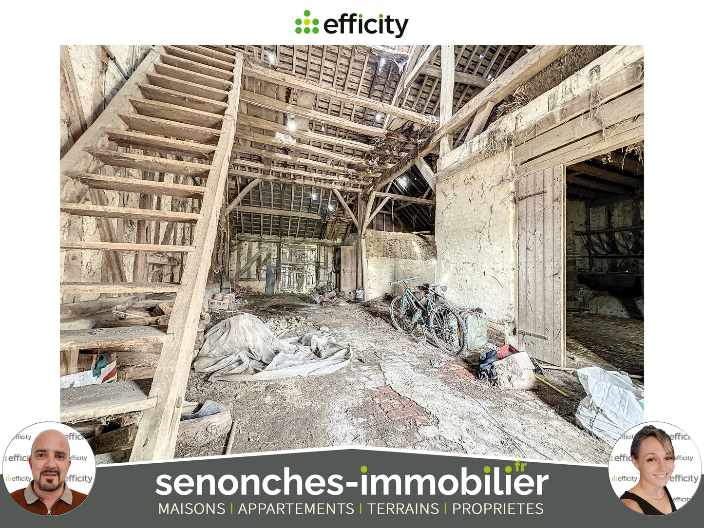 VENDUE - Maison vendue 4 pièces à rénover - 90 m² - Frazé (28160)