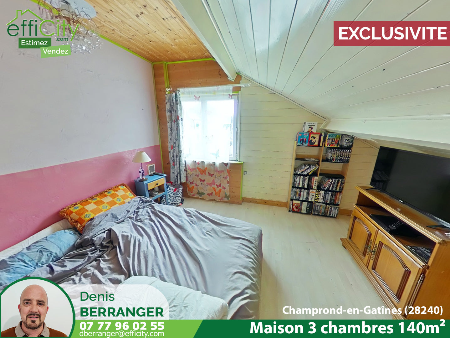 VENDUE Maison 4 pièces - 131 m² - Champrond-En-Gâtine (28240)