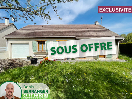 VENDUE - Maison 4 pièces - 90 m² - Brezolles (28270)