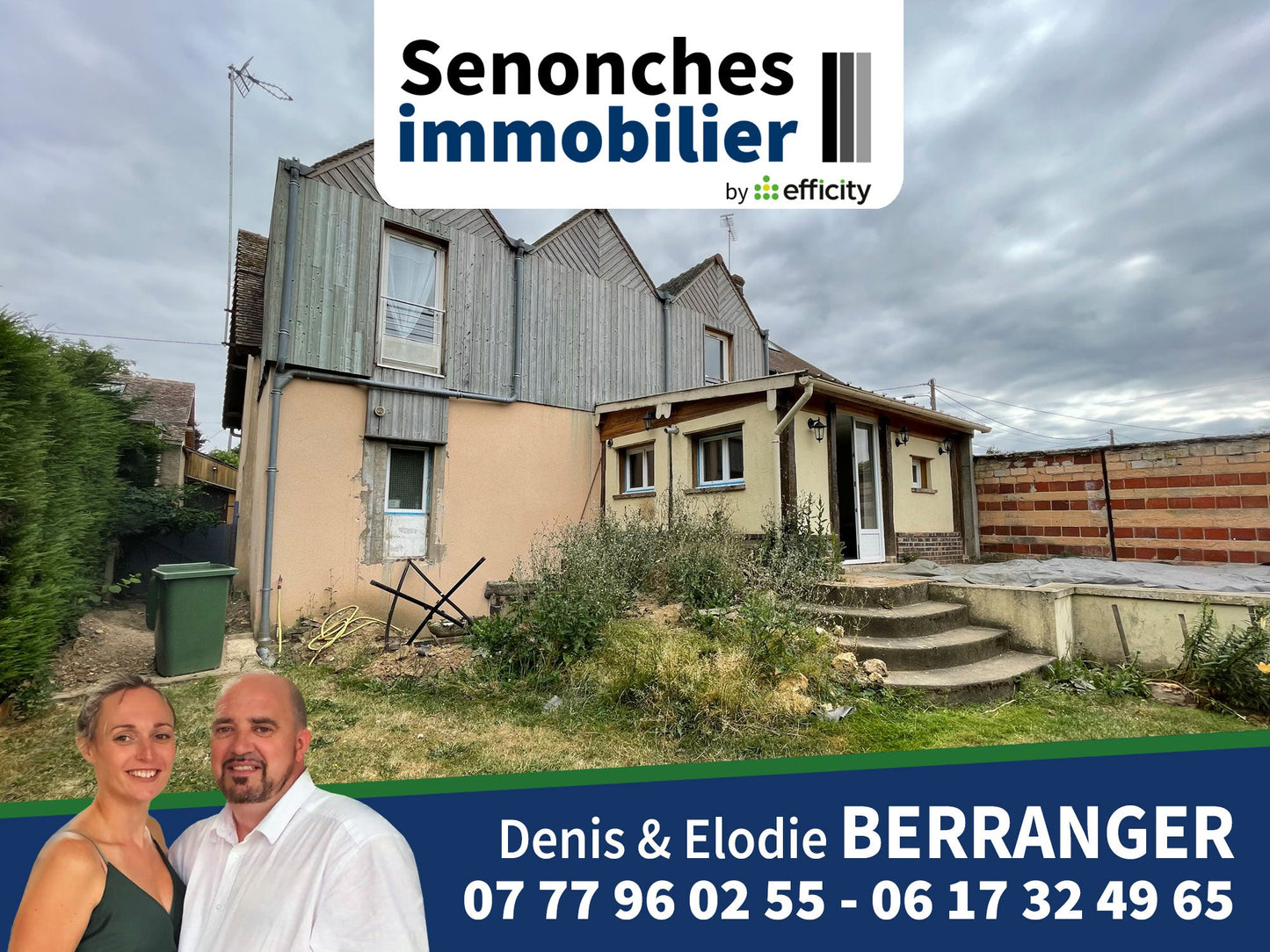 Maison à vendre 5 pièces à rénover - 120 m²  - Tréon (28500)