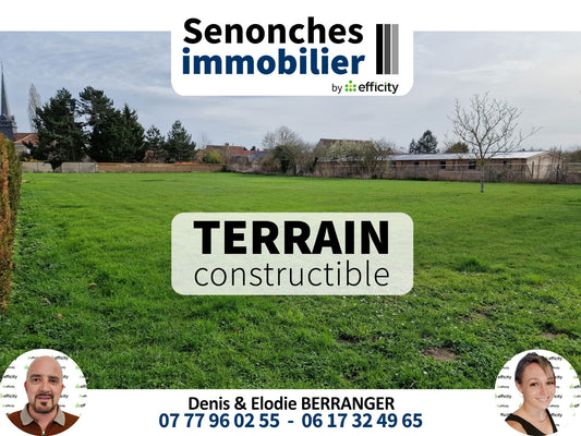Terrain constructible à vendre - 2352 m² - Bois-Le-Roy (27220)