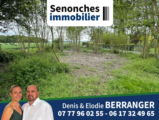 Terrain de loisir avec garage - 1200 m² - Digny (28250)