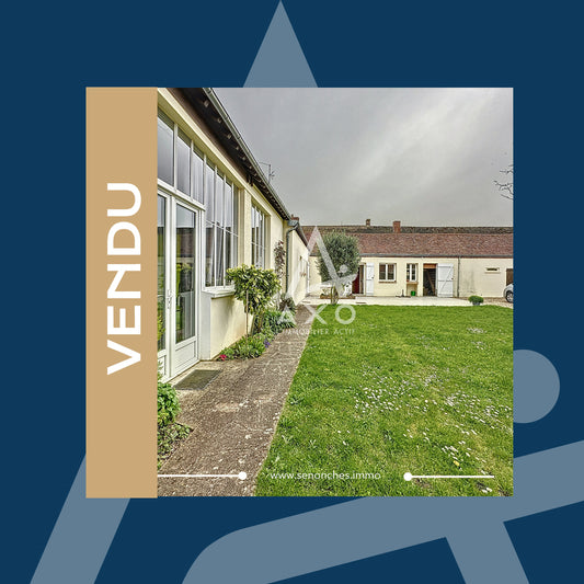 VENDUE - Maison de caractère à vendre 9 pièces - 233 m² - Tremblay-les-Villages (28170)